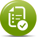 green-check-chart-icon