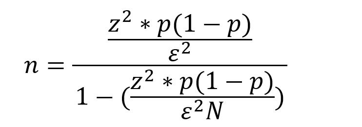 An equation for sampling in SCSEP