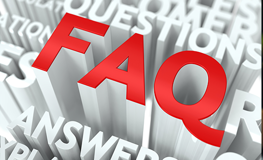 faq-concept-word-red-color-located