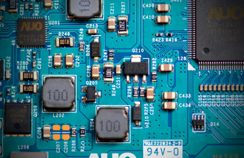 Image of an electronic chip