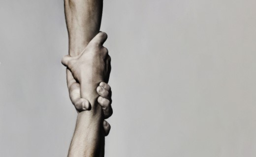 Reaching Hands