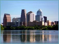 non descript city scape surrounded by water