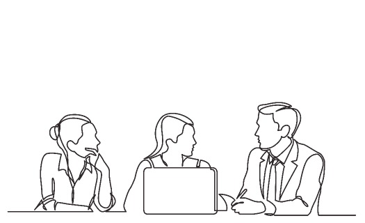 Continuous Line People