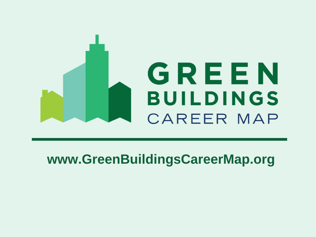 Green Buildings Career Map Logo