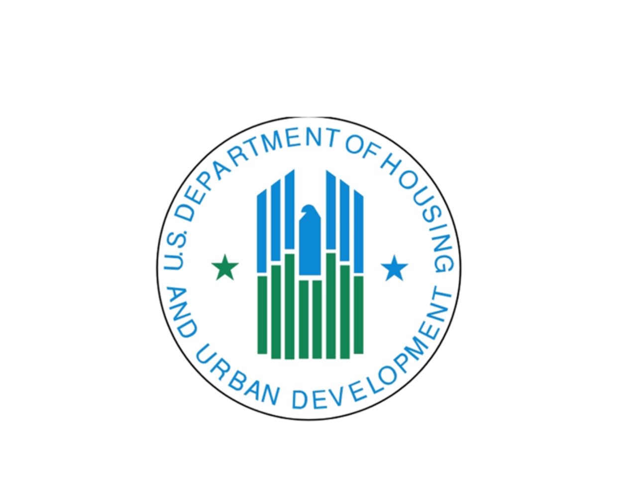 Logo for the Department of Housing and Urban Development