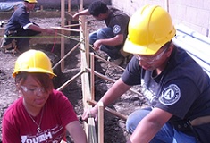 YouthBuild Students on Construction Site