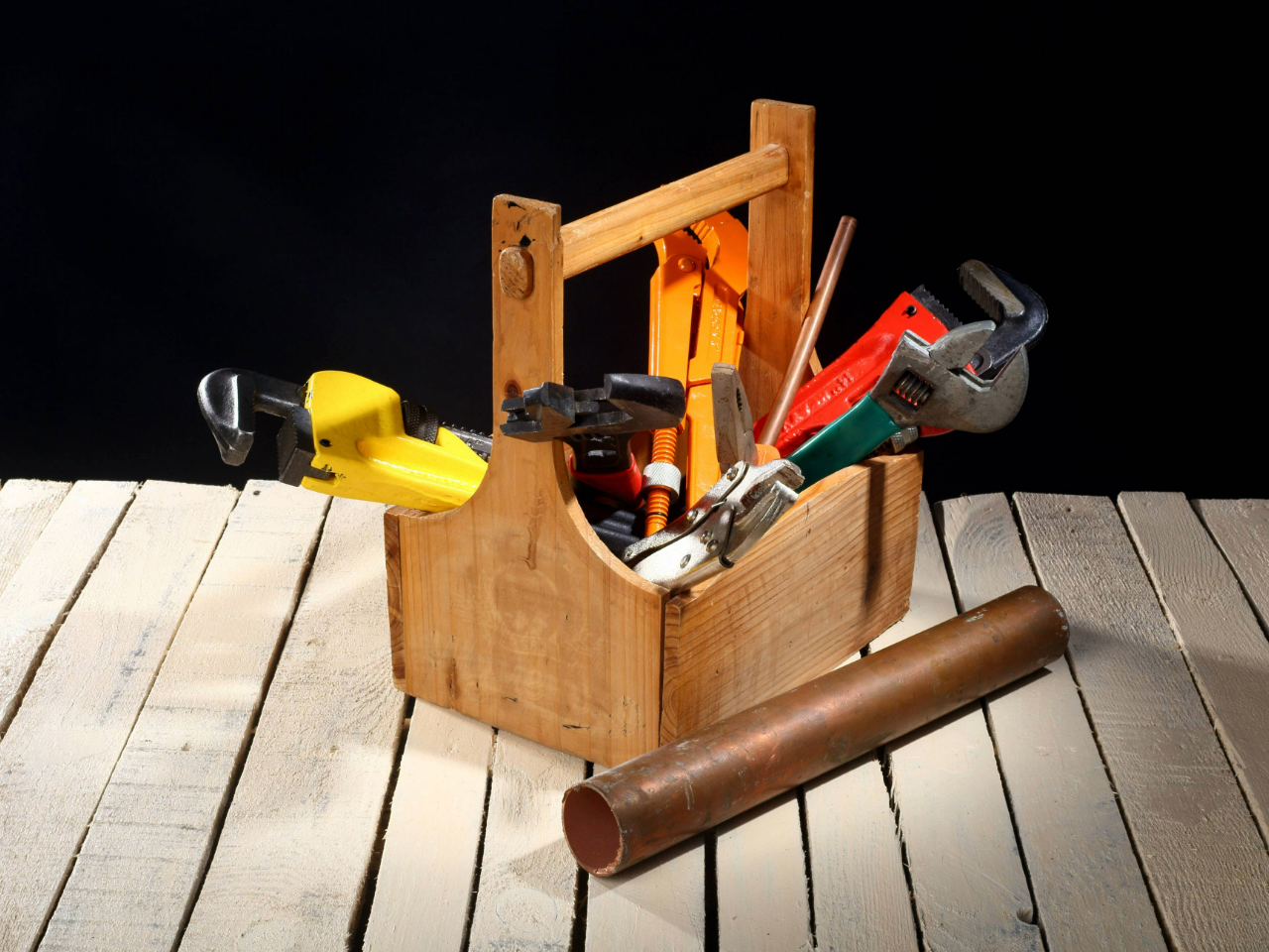 tool box overflowing