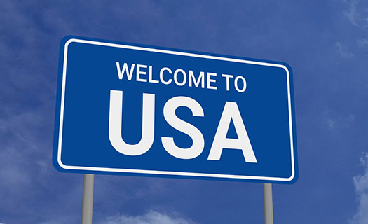 USA Sign