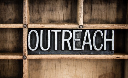 word-outreach-written-vintage-metal-letterpress