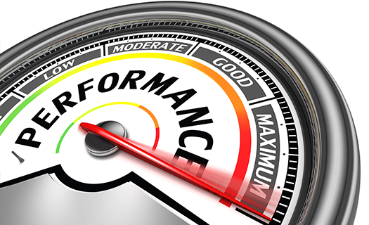 performance-conceptual-meter-indicate-maximum-isolated