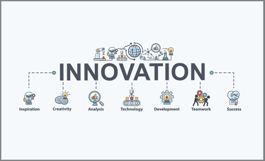 Innovation banner web icon