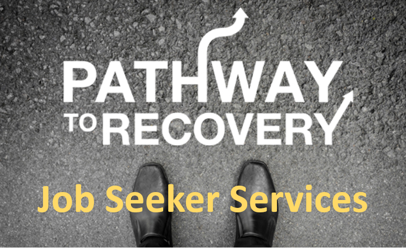 Pathway to Recover Job Seeker Services Graphic