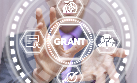 Grants business concept. 